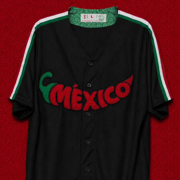 Jersey México Picante Negro