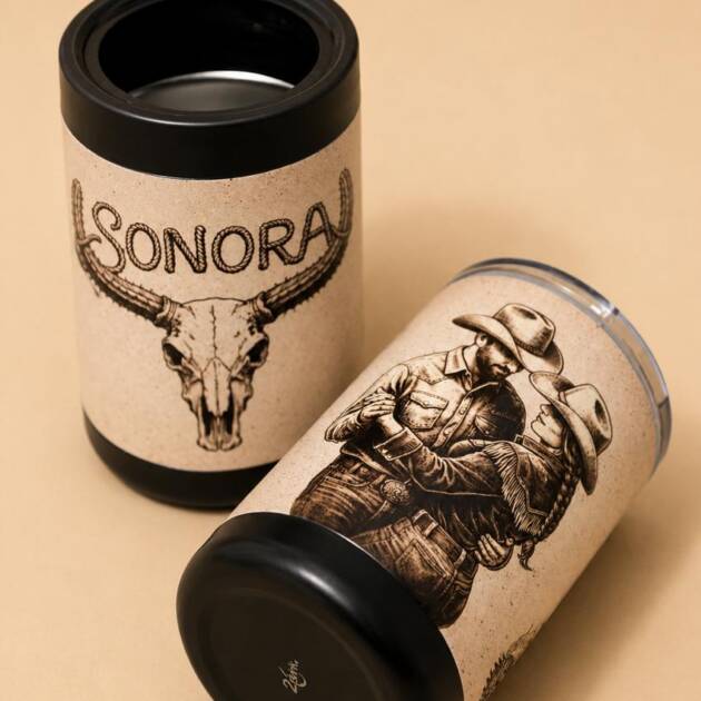Portabote y Vaso Sonora Rodeo